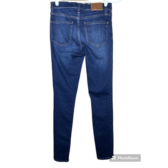 Madewell 'Tall Roadtripper' High Rise Blue Jeans Denim in 'Jansen Wash' Size 25 - Picture 2 of 7